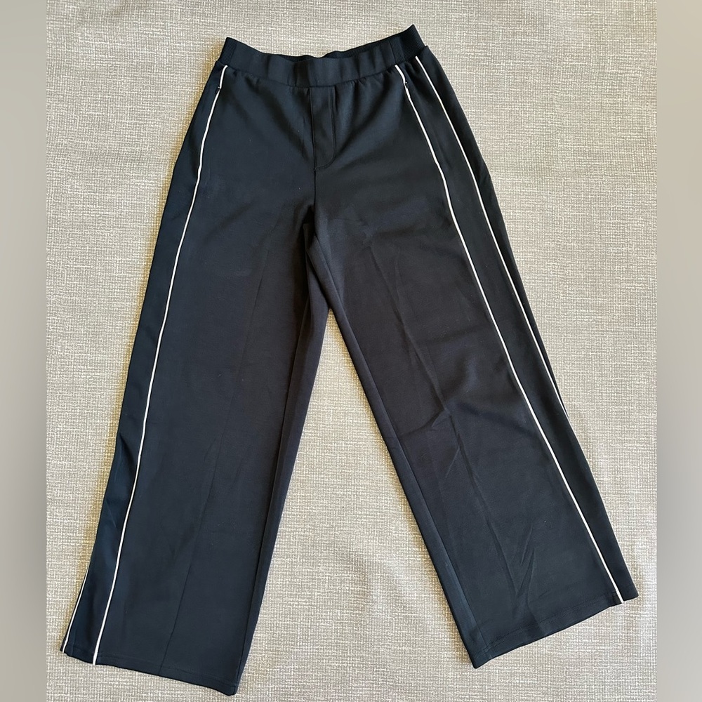 OFFLINE by Aerie Wide Leg Pants High Rise Elastic Waist Athleisure Lounge Sz S